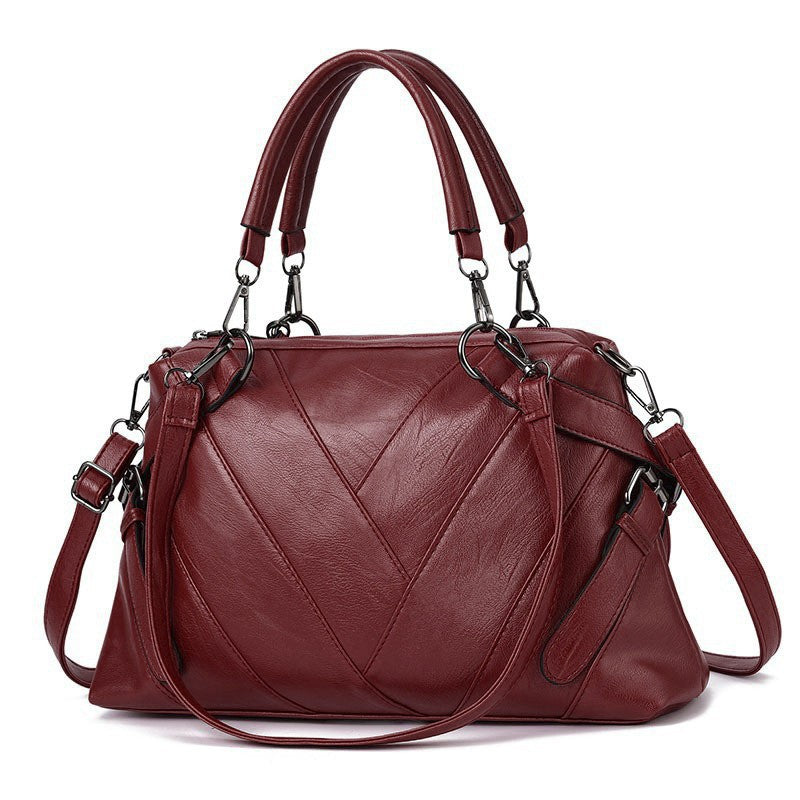 Women's Fashion Large Capacity Vintage Portable Women's Shoulder Bag