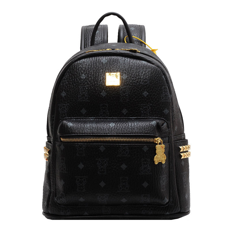 Birthday Gift Cute Bear Commuter Trendy Female Backpacks