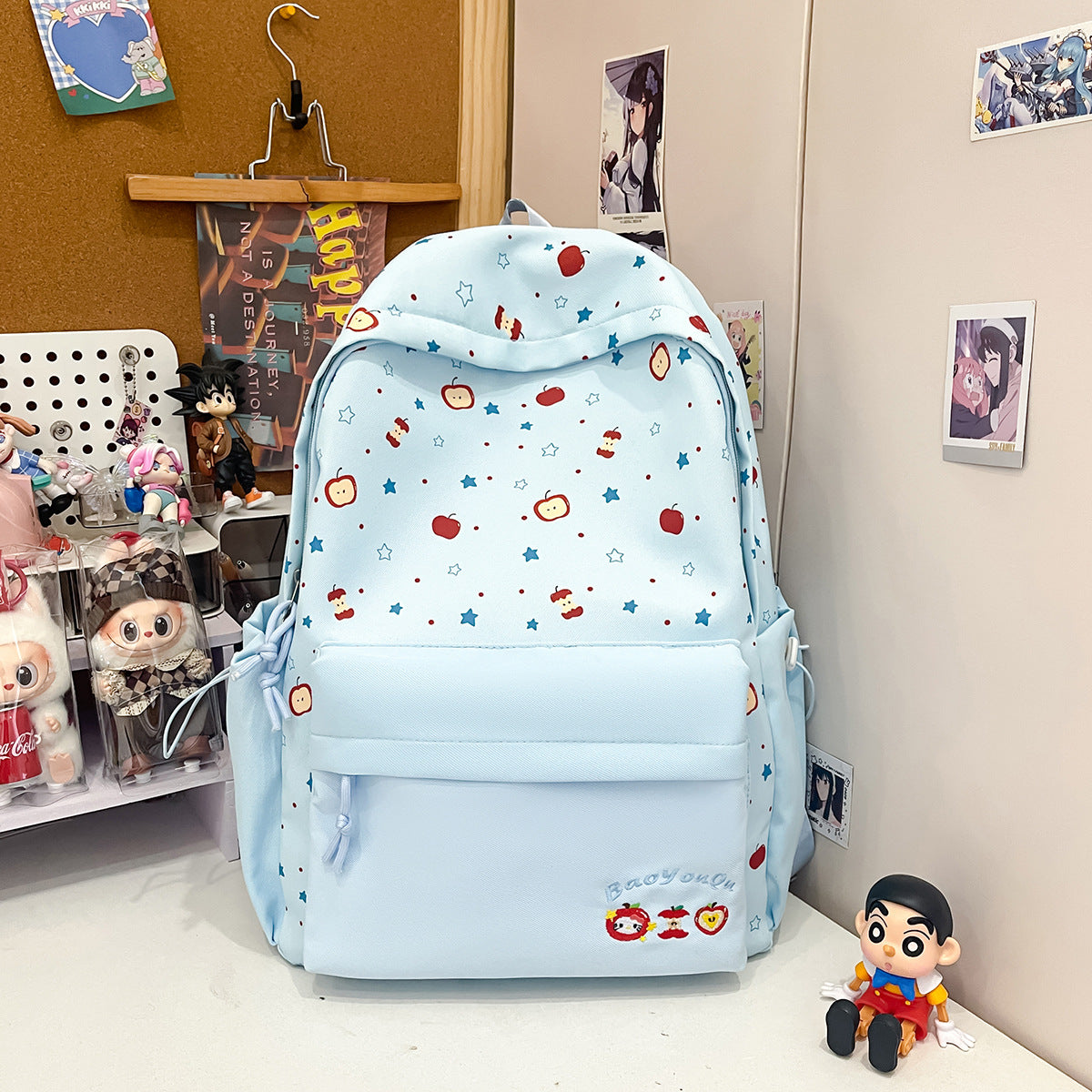Style Good-looking Primary Secondary Lightweight Fresh Sweet Leisure Backpack