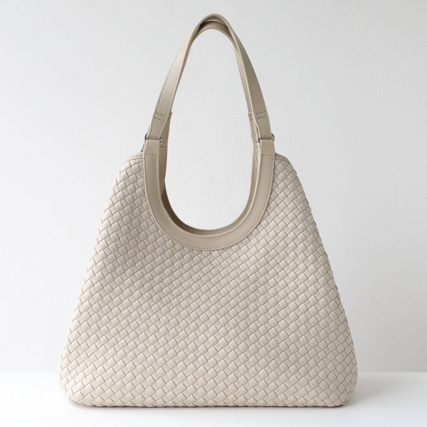 Women's Large Capacity Totes Woven Loose Handbags