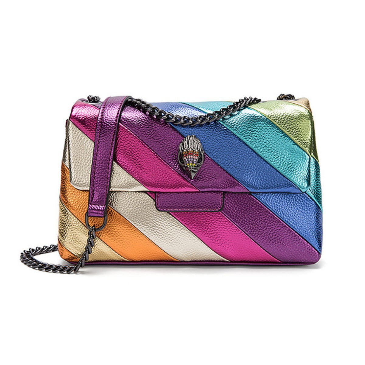 Women's Rainbow Chain Eagle Head Lion Ridge Bags