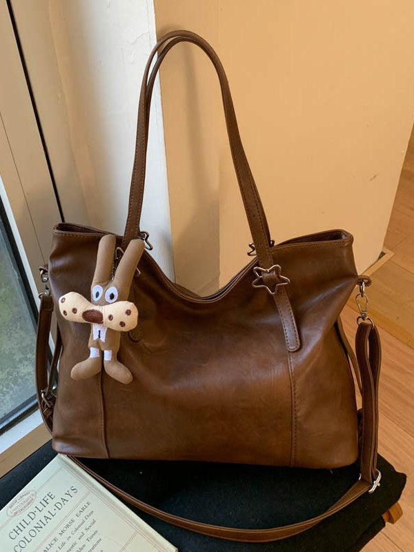 Capacity Female Retro Easy Matching Leisure Women's Messenger Bag