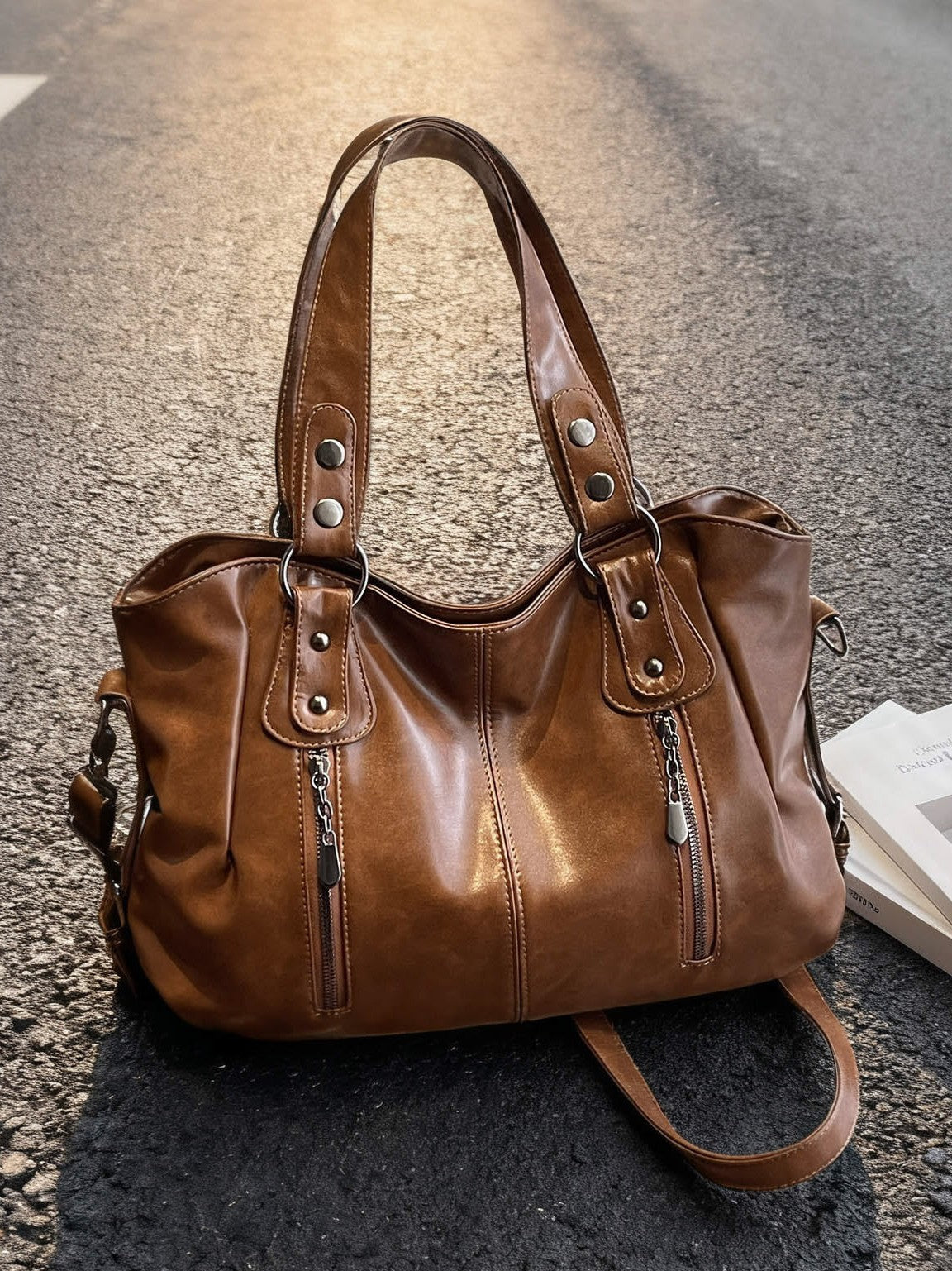 Women's Large Capacity High-grade Light Luxury Minority Tote Bag