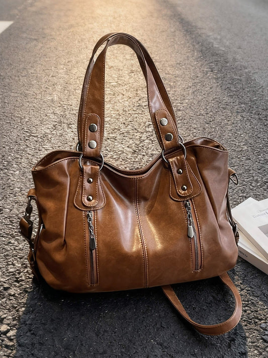 Women's Large Capacity High-grade Light Luxury Minority Tote Bag