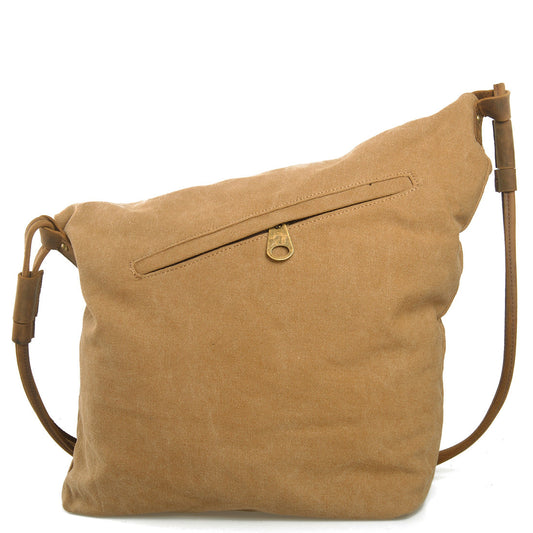Retro Artistic Canvas Unisex Commuter Trendy Distressed Bags
