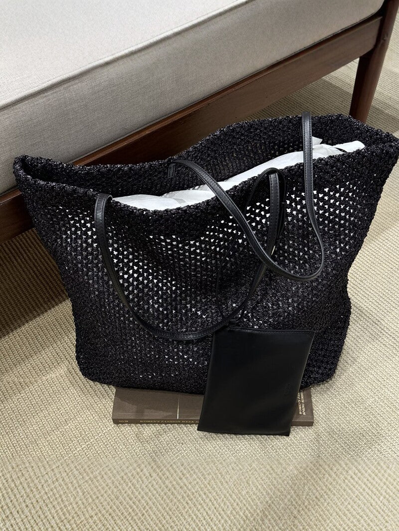 Women's Woven One Retro Fashion Large Capacity Bags
