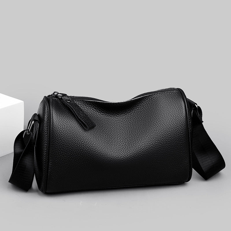 Men's & Women's Fashion Leather Genuine Pillow Men's Messenger Bag