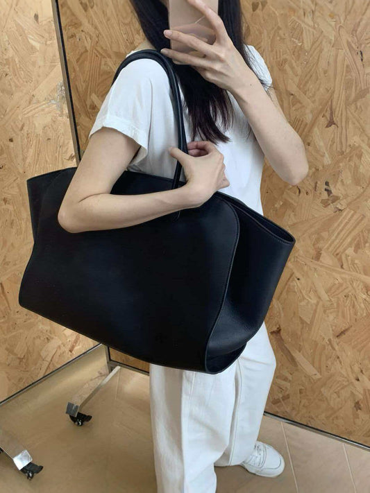 Glamorous Women's Better Shopping Big Cowhide Tote Bag