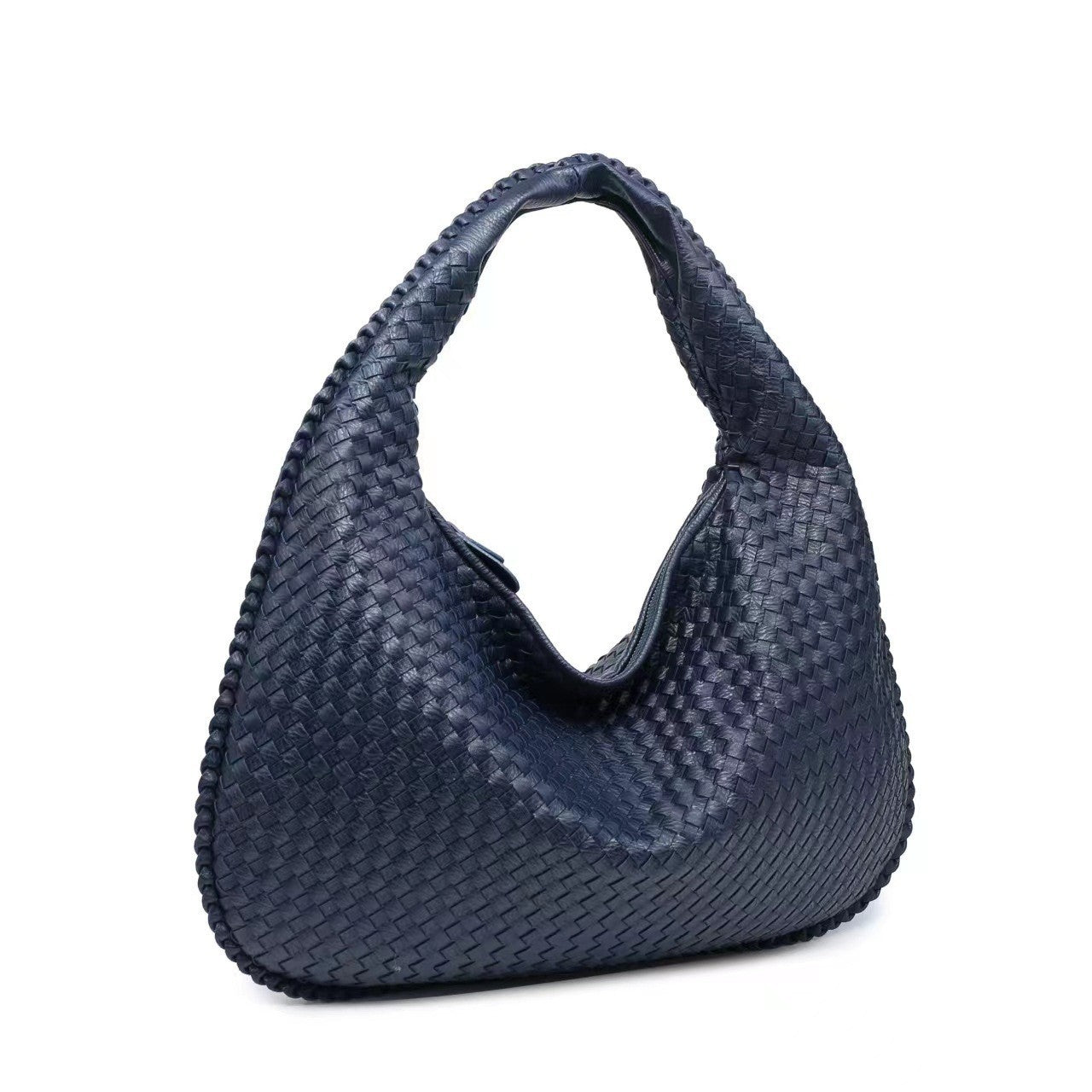 Women's Crescent Woven Large Capacity Simple Bags