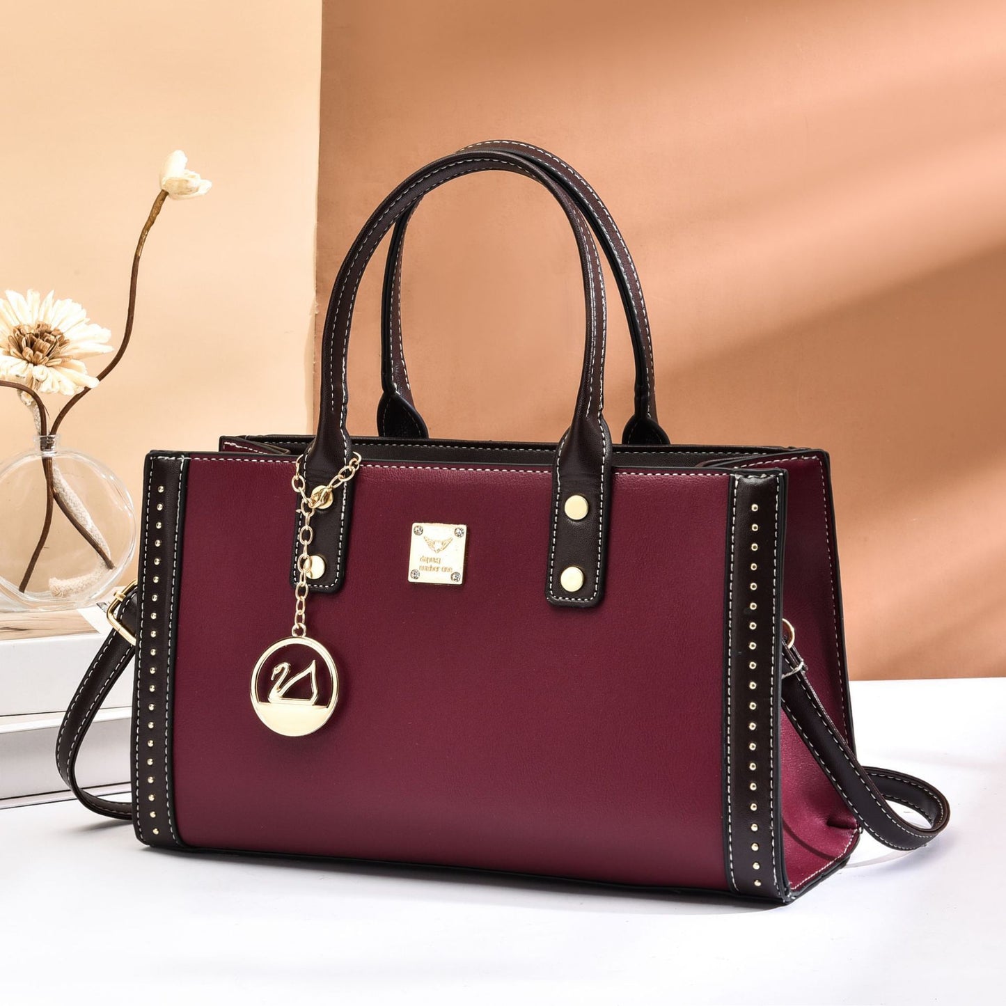 Charming Female Temperament Mother Texture Trendy Women's Handbag