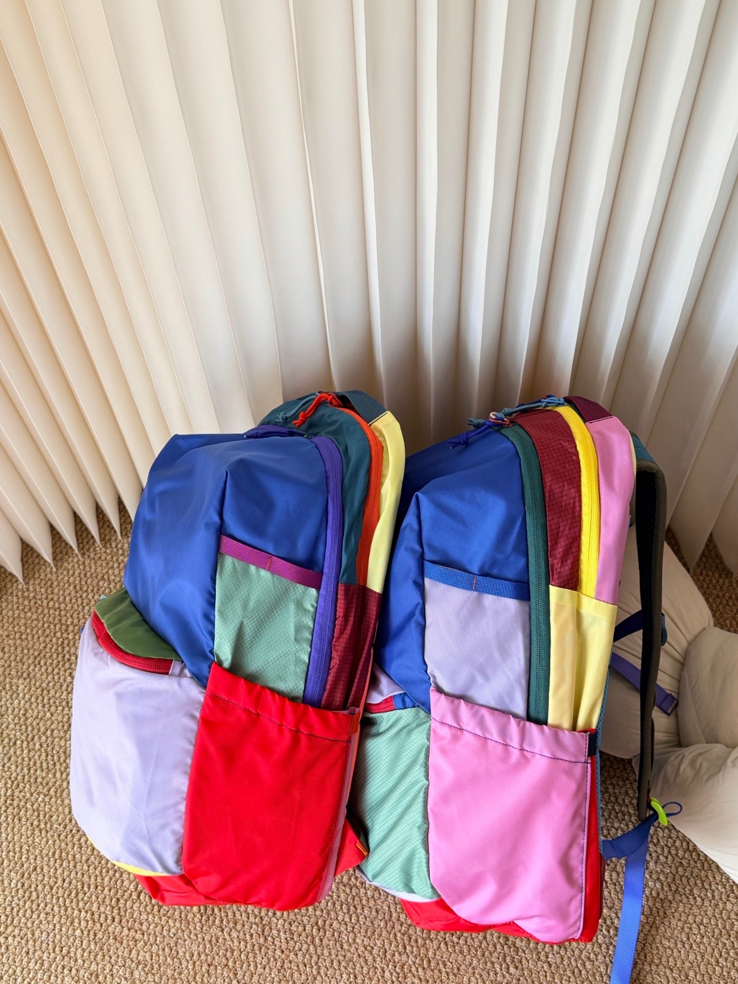 Leisure Versatile Contrast Color Simple Storage Women's Backpack