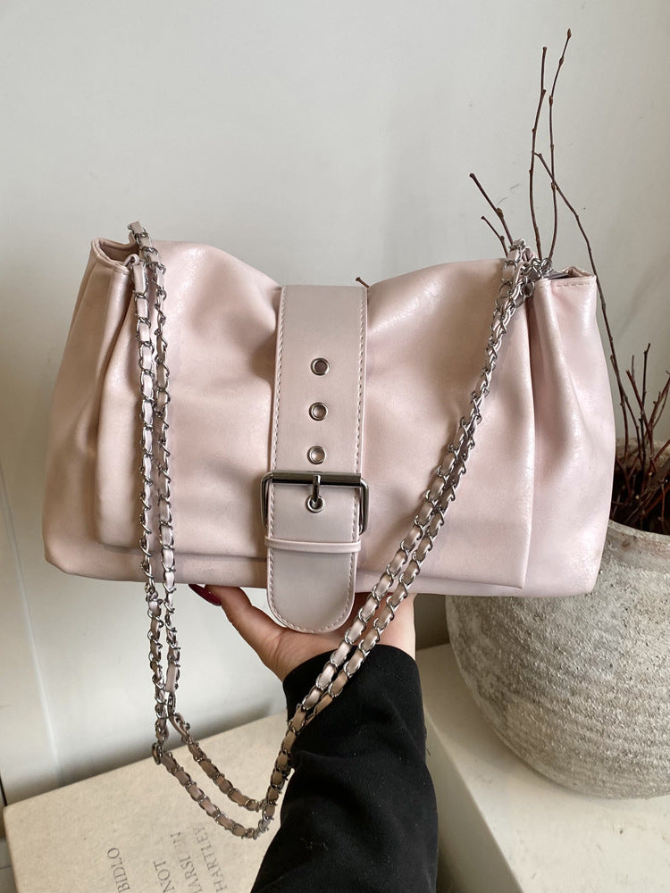 Women's Large Capacity Chain Class Commuter Bags