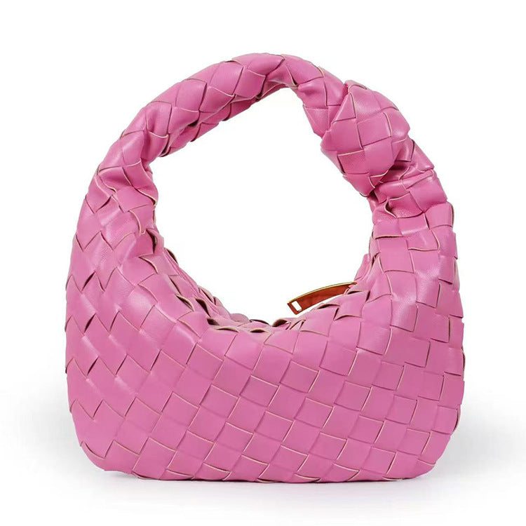 Women's Good-looking Style Exquisite Idle Woven Large Capacity Versatile Women's Shoulder Bag