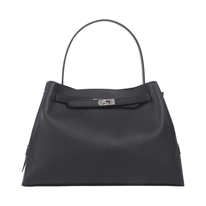 Women's Design Fashion High-grade Large Capacity Platinum Bucket Bags