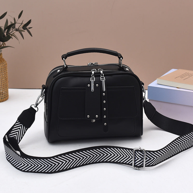 Classy Women's High-grade Soft Leather Mother Women's Handbag