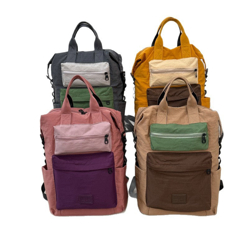 Style Korean Trendy Unisex Simple For Backpacks