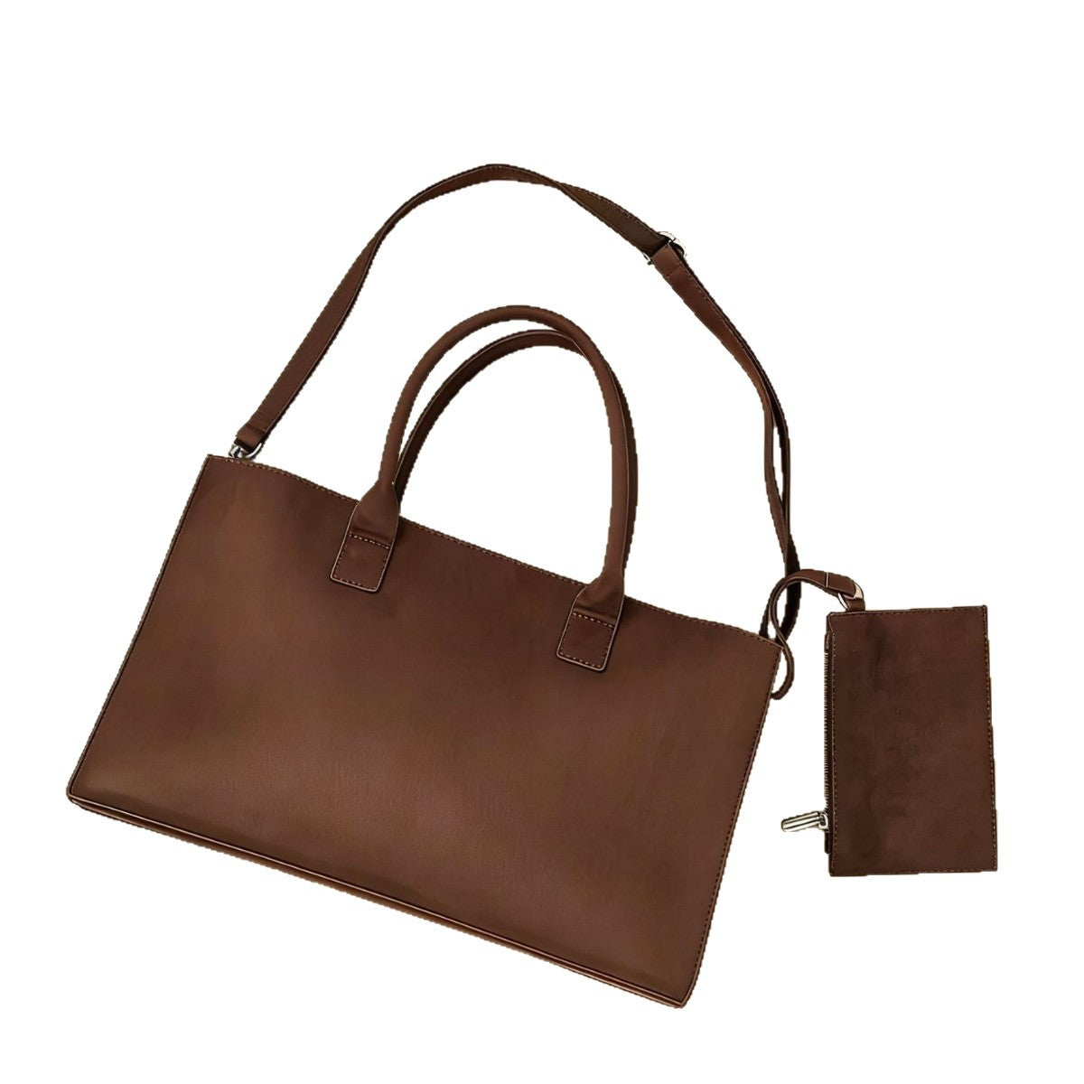 Women's Frosted Large Capacity Simple Commuter High Sense Women's Shoulder Bag