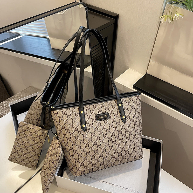 Women's Large Capacity Winter Trendy Fashion Shopping Women's Shoulder Bag