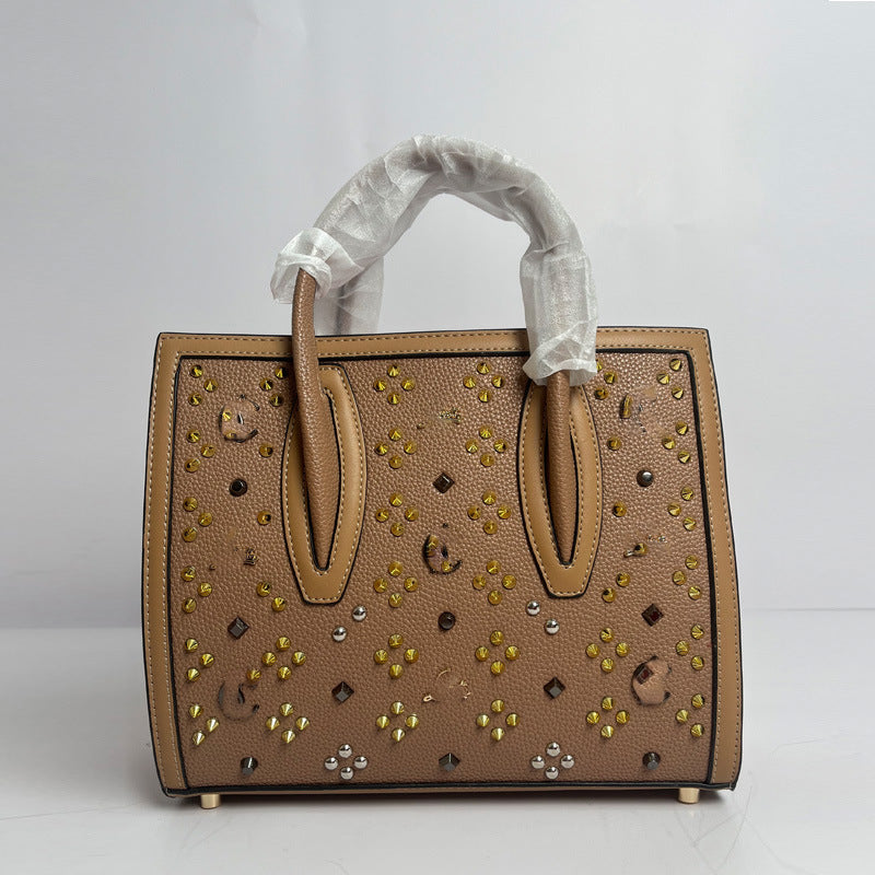 Pretty New Women's Retro Fashion Rivet Tote Bag