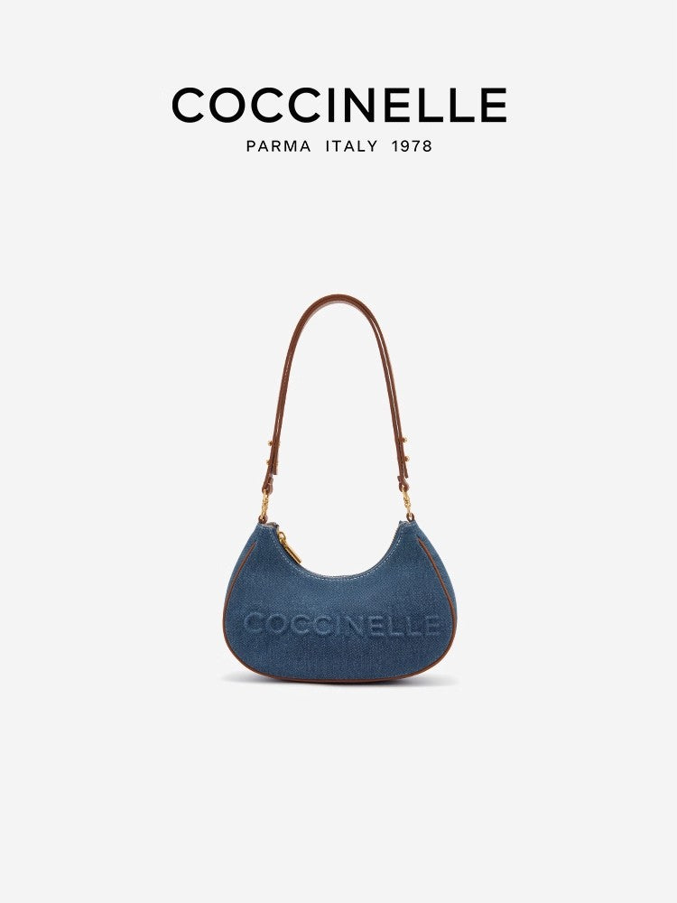 Attractive Fashion Denim Underarm Simple Niche Women's Shoulder Bag
