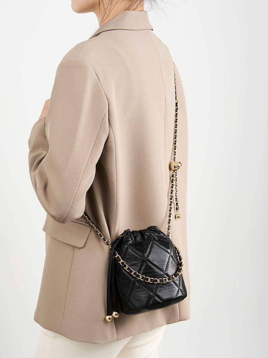 Women's Cross Body High-grade Versatile Chain Genuine Women's Shoulder Bag