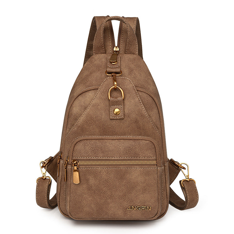 Women's Soft Leather Vintage Large Capacity Lightweight Bags