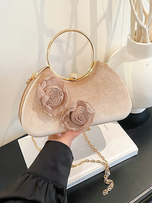 Luxury Dinner Retro Portable Box Advanced Women's Handbag