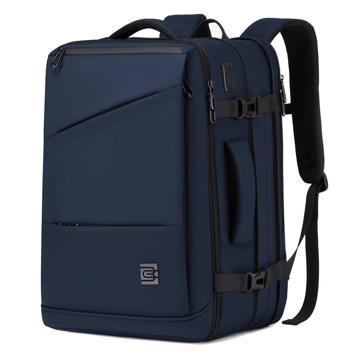 Men's Scalable Large Capacity Computer Leisure Business Backpack
