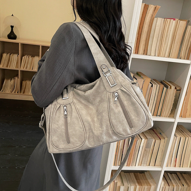 Women's Retro Style Underarm Large Capacity Bags