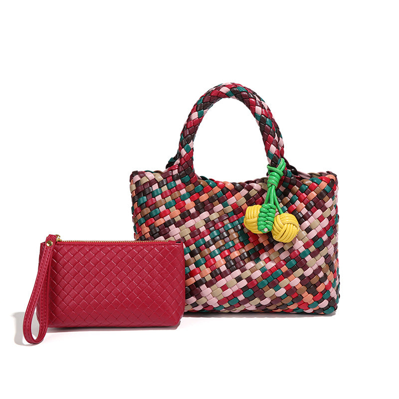 Women's Ornaments Woven Fashion High-grade Hand Carrying Women's Handbag