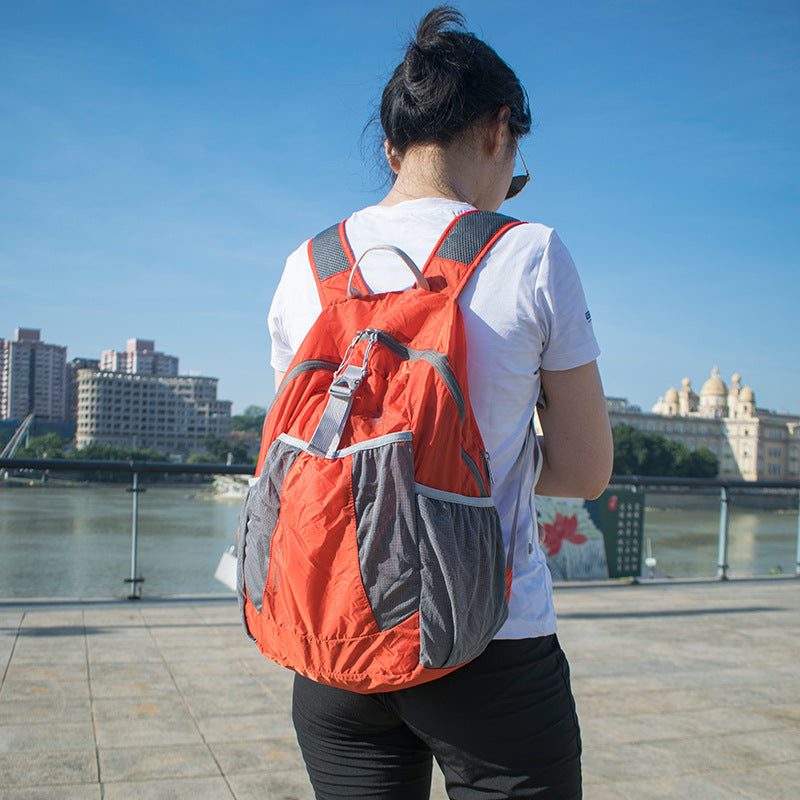 Graceful Classy Summer Lightweight Folding Portable Sports Backpack
