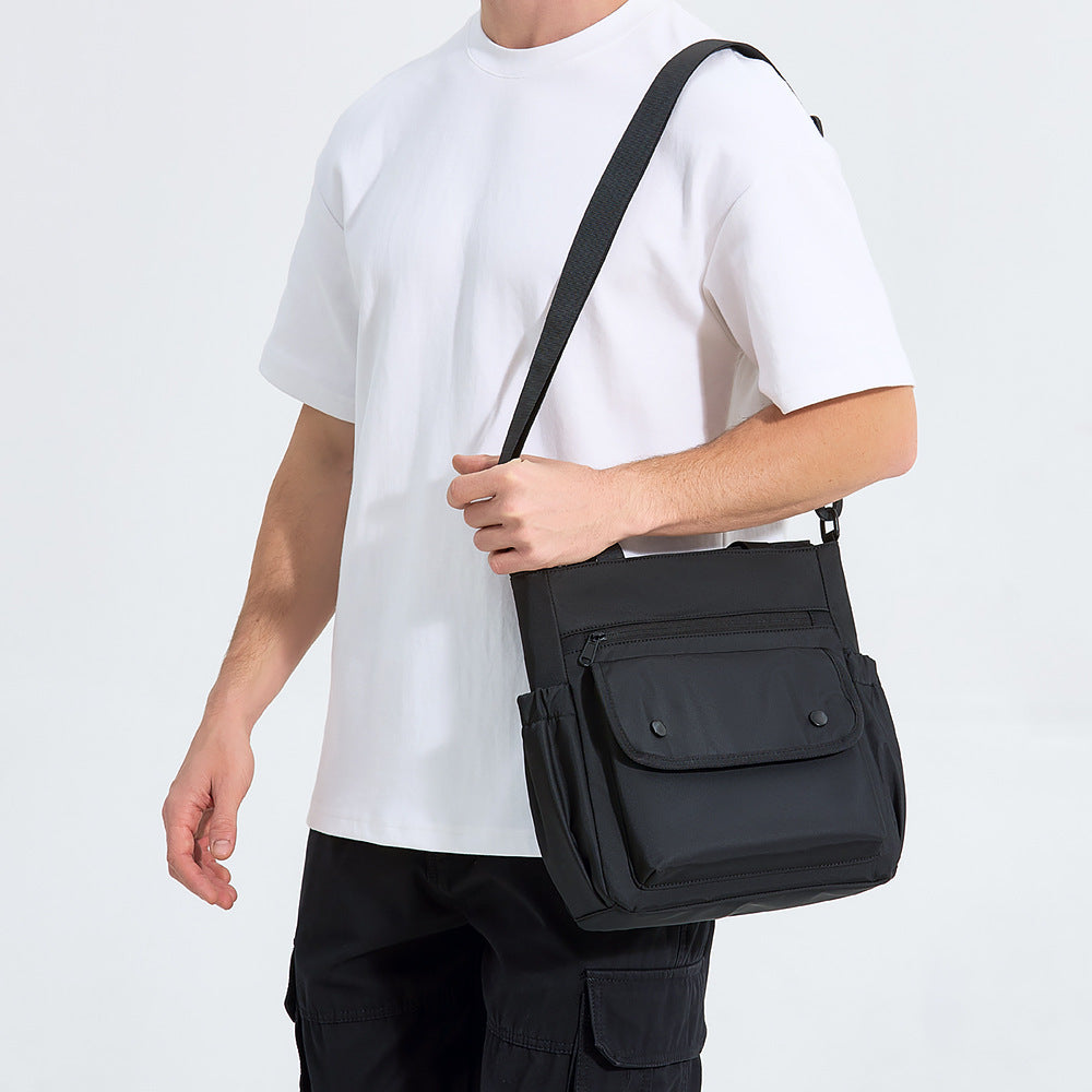 Women's & Men's Style Waterproof Nylon Commuter Large Capacity Bags