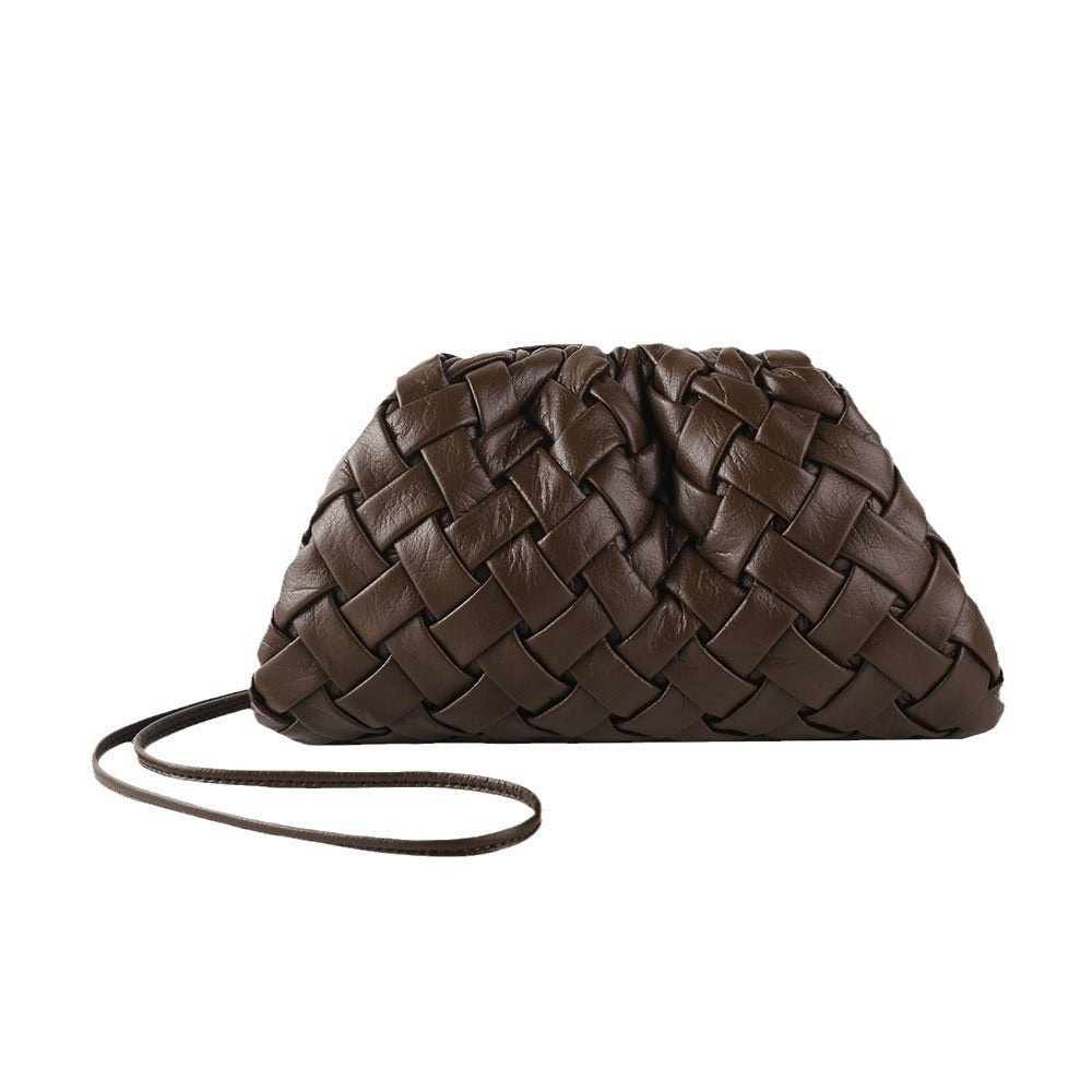 Pleated Cloud Fashion Croissant Senior Niche Women's Messenger Bag