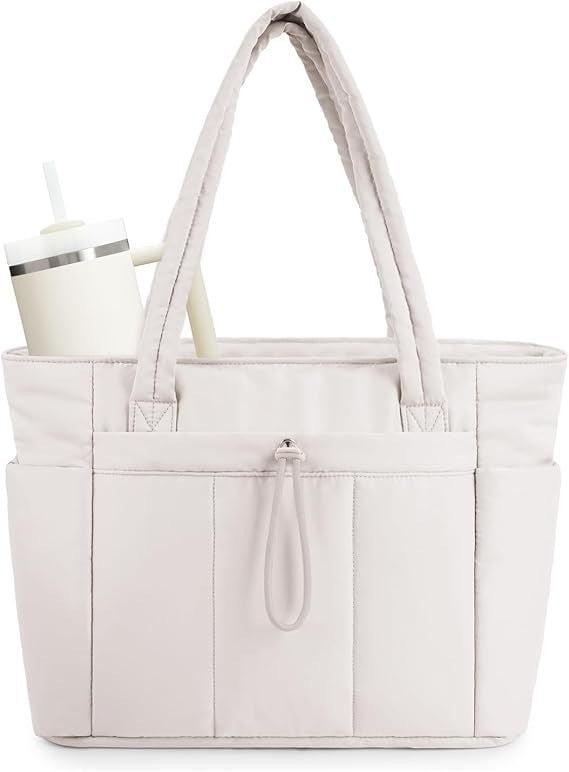 Graceful Attractive Women's Quilted Convenient Computer Shoulder Bags