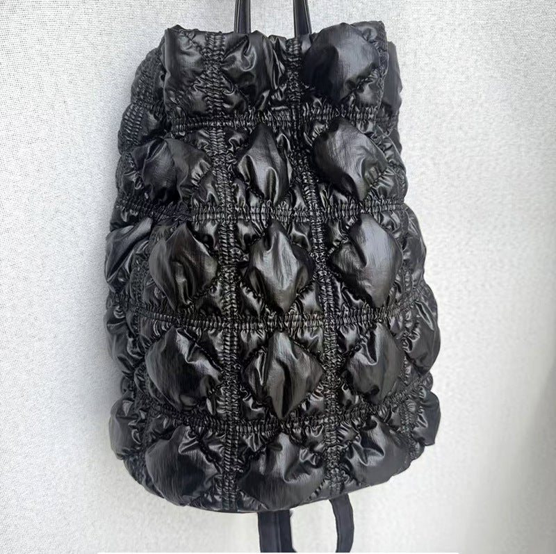 Cloud Female Trendy Rhombus Personalized Minority Shoulder Bags