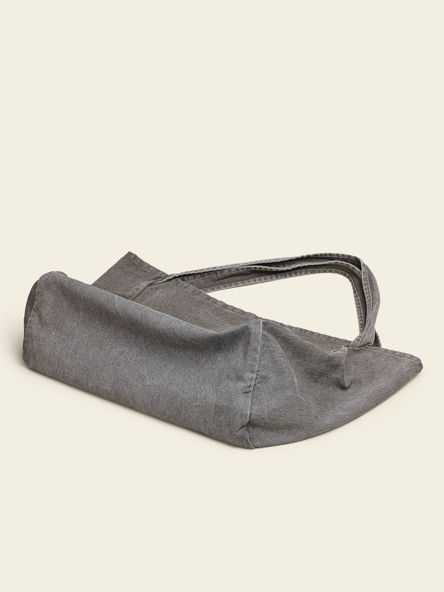 Women's Distressed Canvas For Idle Style Large Bags