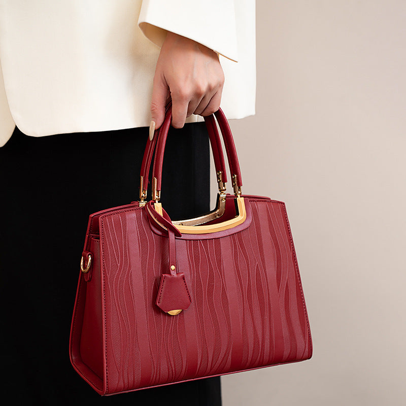 Women's Day Gift Red For Bridal Elegant Mother Women's Handbag