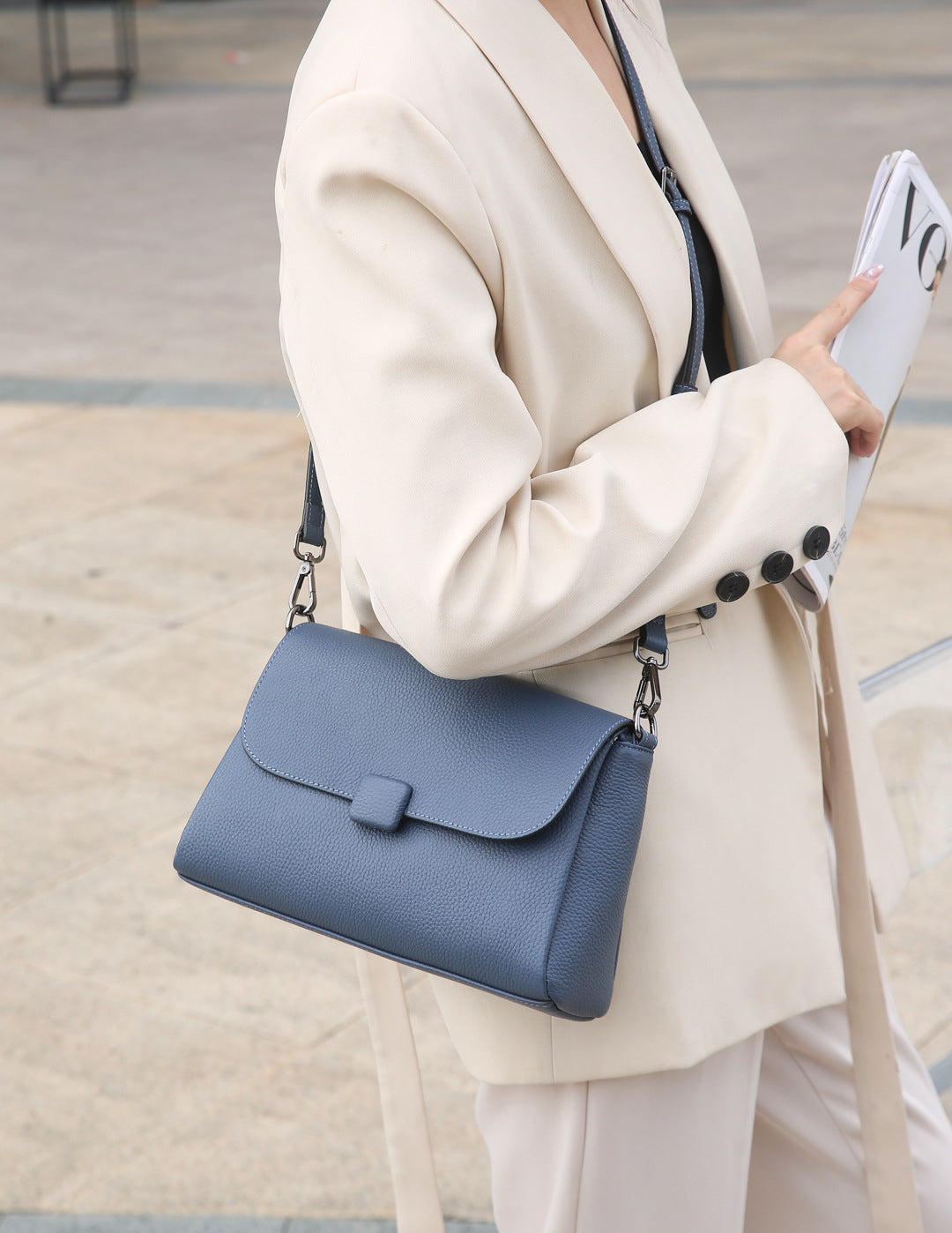 Women's Genuine Leather Cow Fashion Mom Large Capacity Women's Handbag