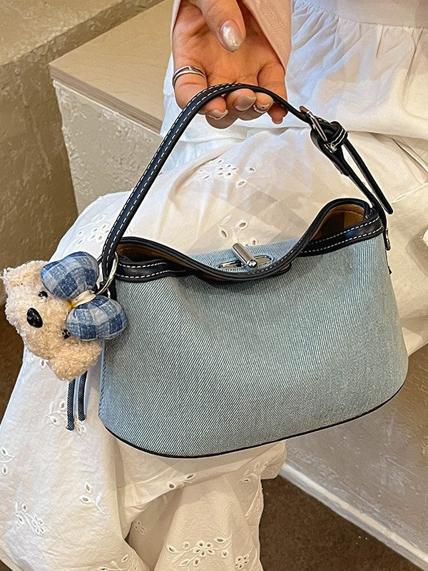 Women's Denim Fashionable For Large Capacity Handbags