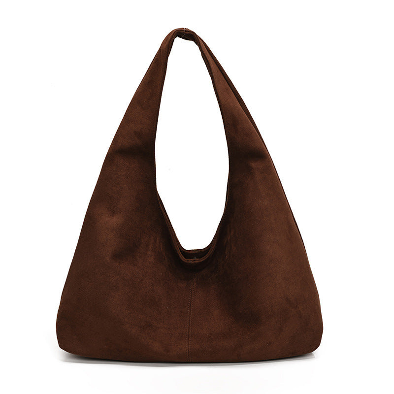 Large Capacity Retro Frosted Big Female Tote Bag