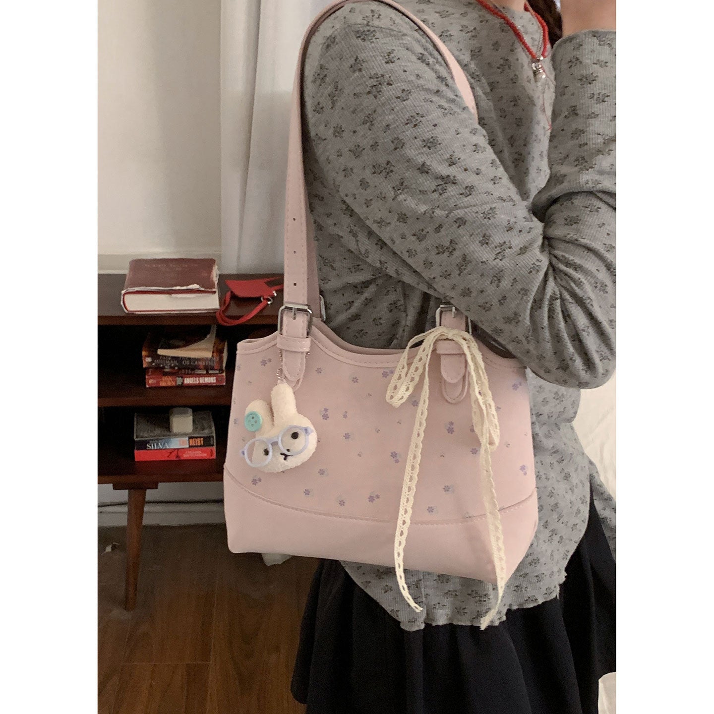Women's Korean Style Summer Large Capacity Simple Printed Bags