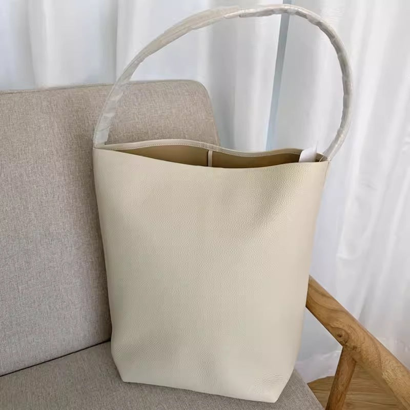 Style Simple Portable Underarm Leather Large Capacity High Sense Shoulder Bags