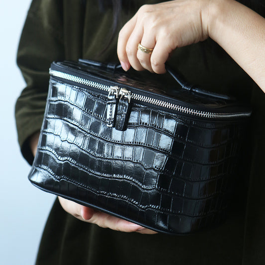 Pattern Large Capacity Storage Portable Buggy Makeup Bag