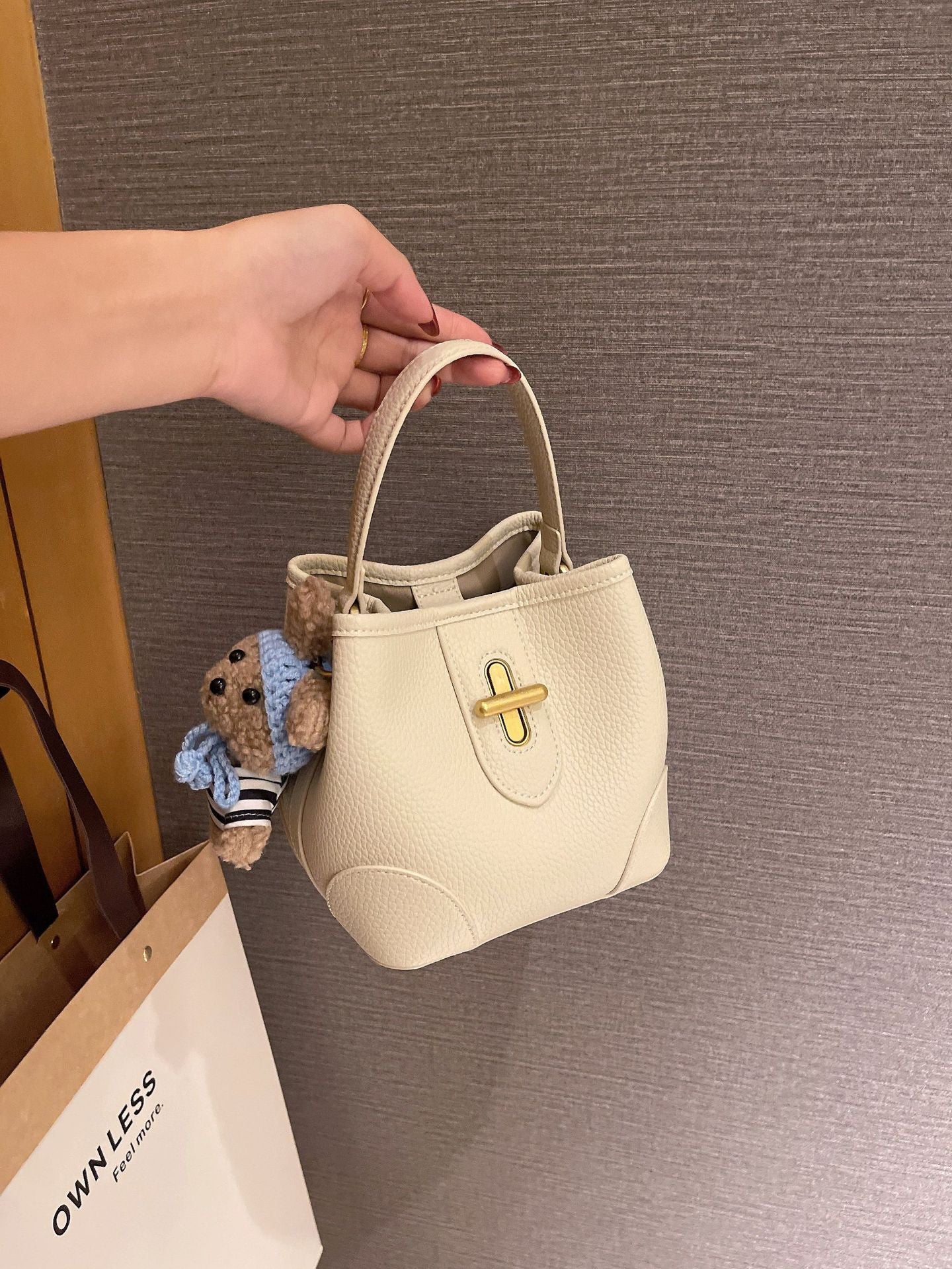 Women's Genuine Leather Birthday Gift Niche Trendy High Women's Shoulder Bag