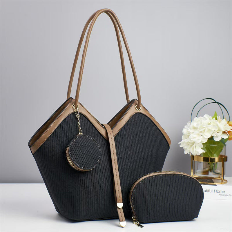 Charming Women's Big Graceful Korean Style Shoulder Bags