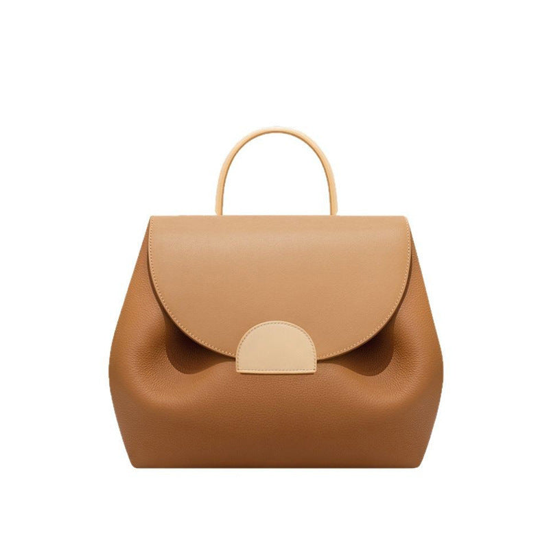 Cool Women's Smiling Face Leather Advanced Women's Messenger Bag