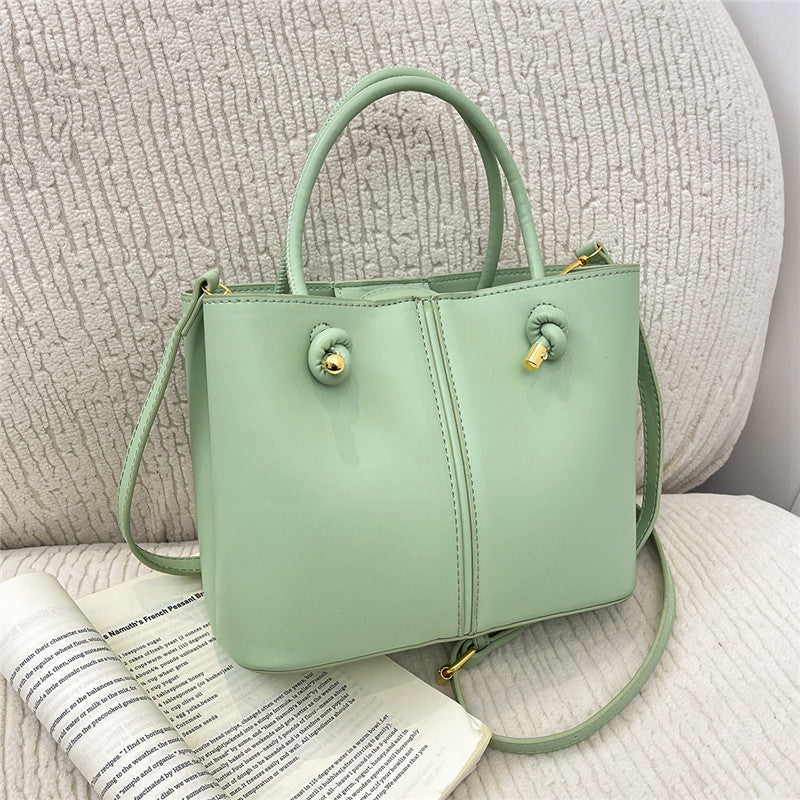 Stylish Women's Design Black Portable Textured Bags