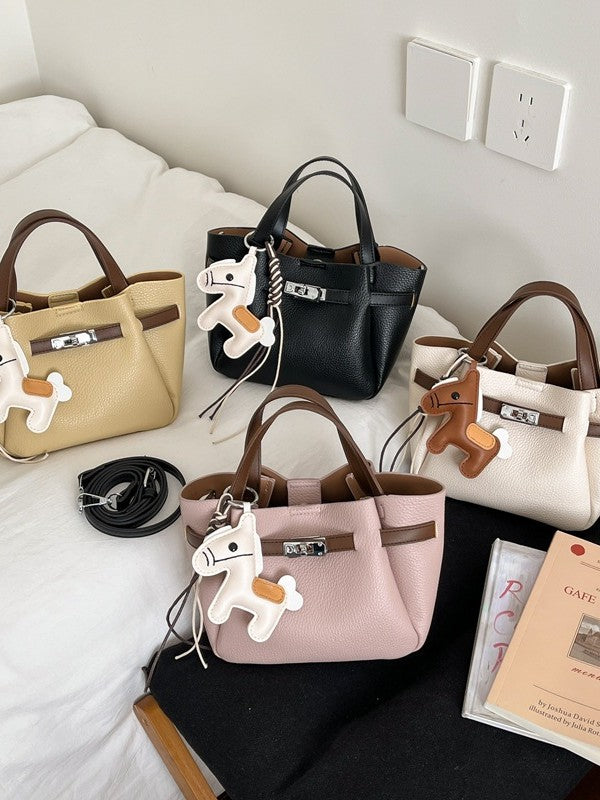 Fashionable Retro High Stylish Textured Elegant Niche Bucket Bags