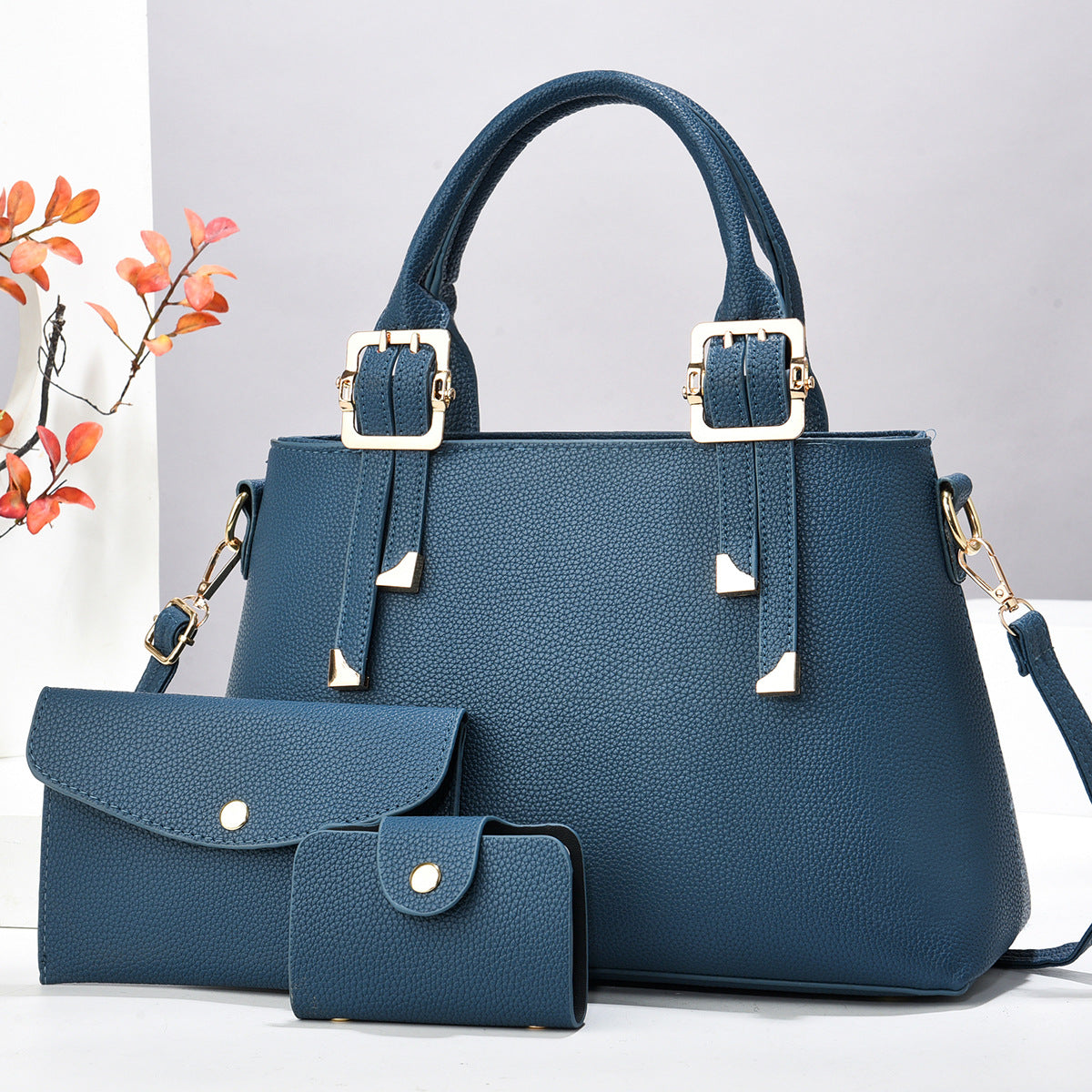 New Comfortable Fashion Macaron Three-piece Good-looking Bags