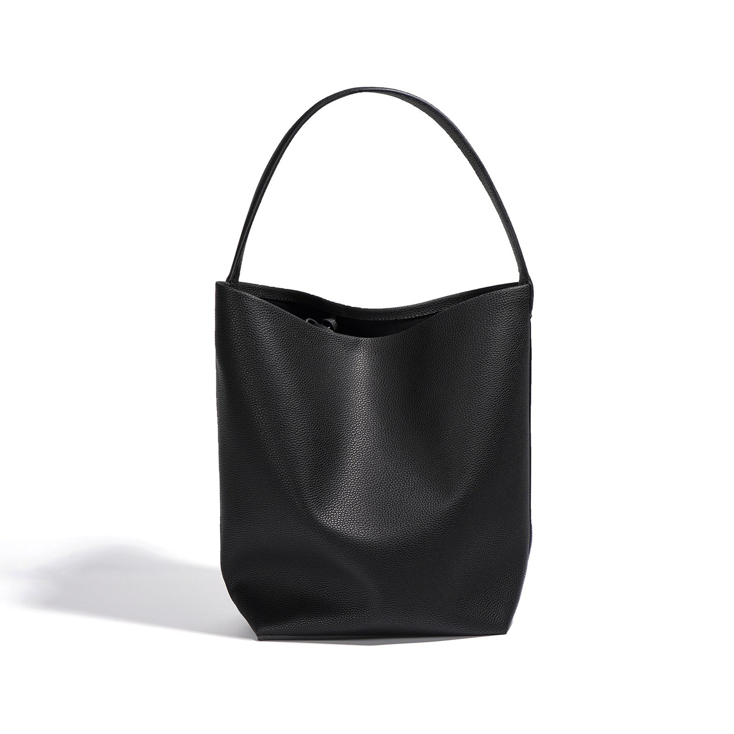 Women's Niche Genuine Leather Leisure Commute High-grade Large Bucket Bag